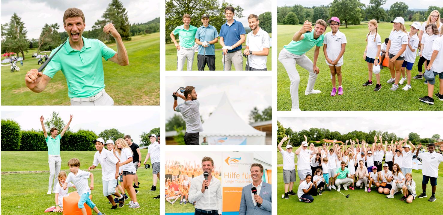 Das YoungWings Benefiz-Golfturnier 2019 mit Thomas Müller