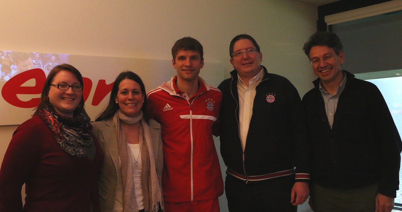 2014.02 Thomas Müller E.ON Loge Weihnachtsauktion